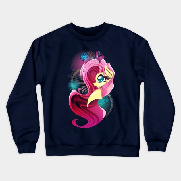 Fluttershy Crewneck Sweatshirt by RarieDash